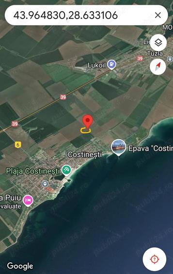 Teren de 500 mp, în Central