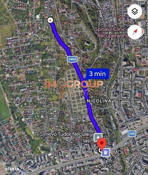 Teren Intravilan 1480Mp + Casa - La 2,7 Km De Podu Ros - 3