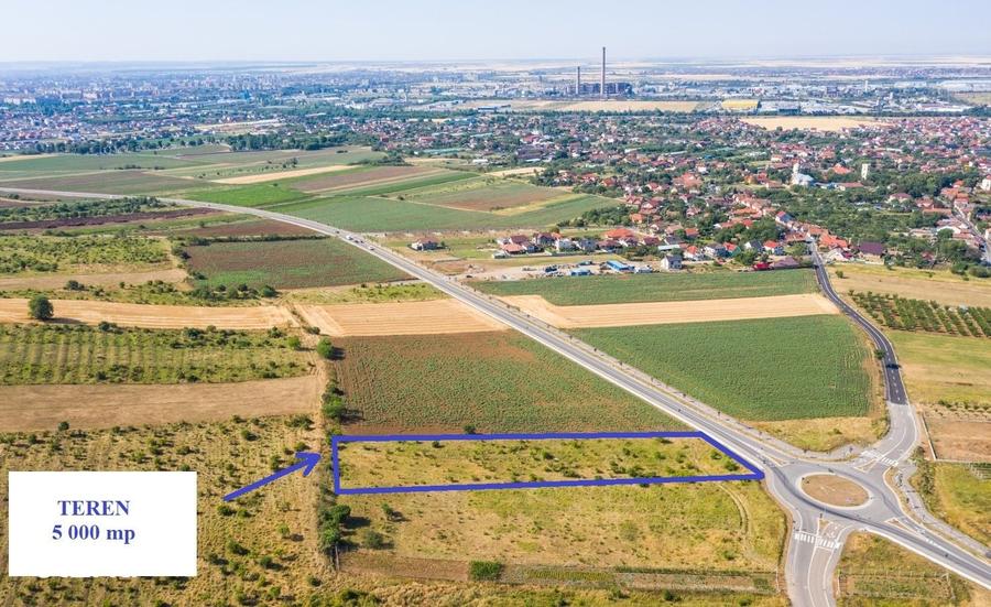 Teren de 1000 mp, în Oncea