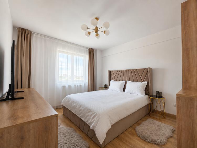 Apartament cu 3 camere decomandat, mobilat în Dorobanțul