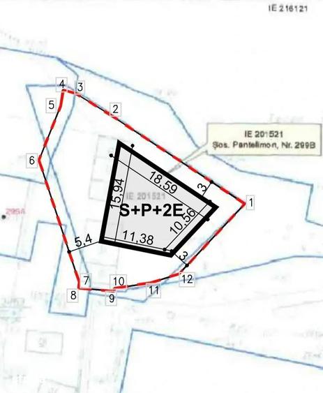 Teren de 620 mp, în Pantelimon