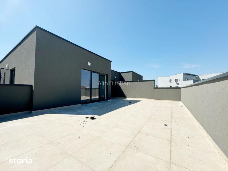 Penthouse 3 camere, decomandat, 80 mp utili,toate utilitatile-Aradului