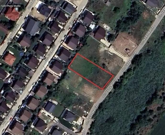 Teren de 1099 mp, în Berceni