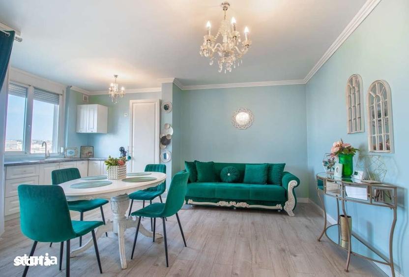 Apartament cu 2 camere semidecomandat în Central