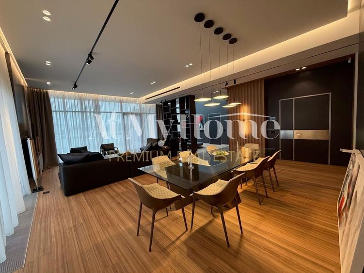 Penthouse cu 5 camere decomandat, mobilat în Băneasa