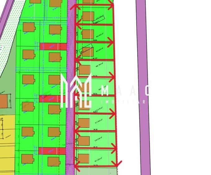 Teren Construcții intravilan de 454 mp, în Cristian