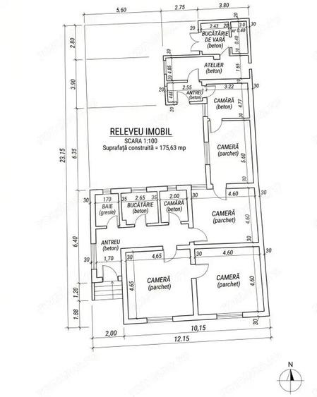 Casa 175 mp de renovat, teren 669 mp, toate utilita?ile, zona Freidorf - 1