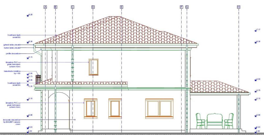 Duplex cu 4 camere cu Canalizare în Giroc