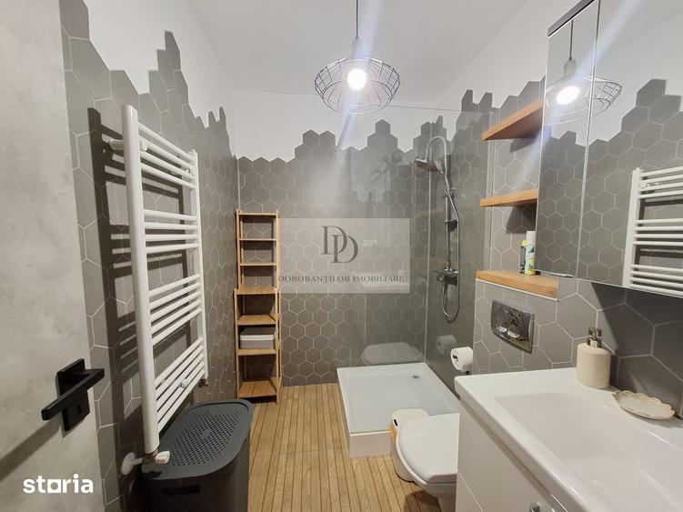 Apartament cu 2 camere semidecomandat în Borhanci
