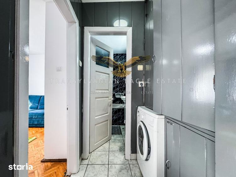 Apartament cu 2 camere decomandat, mobilat în Grigorescu