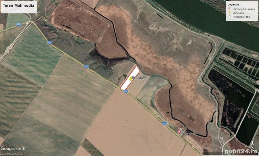 Teren de 19200 mp, în Mahmudia