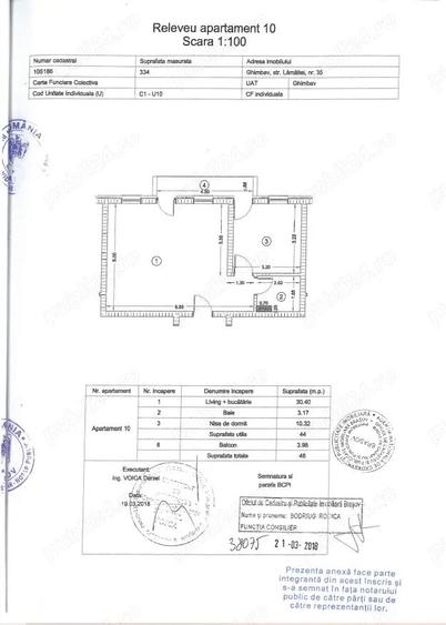 Apartament cu 2 camere decomandat în Central