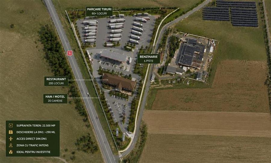 Teren agricol extravilan de 22500 mp, în Periferie