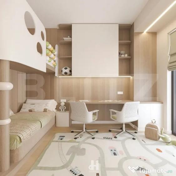 Apartament cu 3 camere decomandat în Obcini