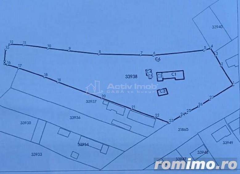 Casă cu 3 camere cu Teren 4658 Mp în Ghimpați