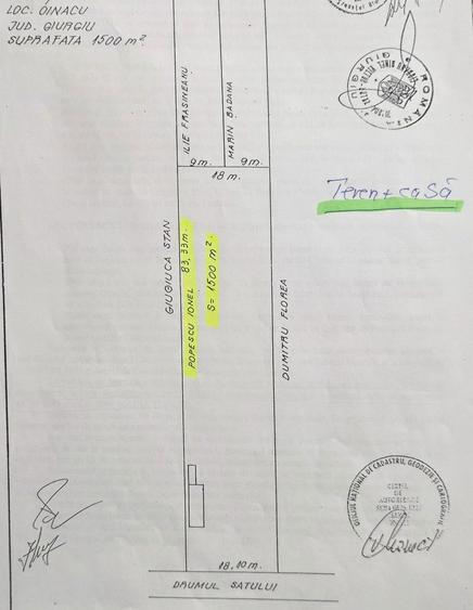 Casă cu 3 camere în Oinacu