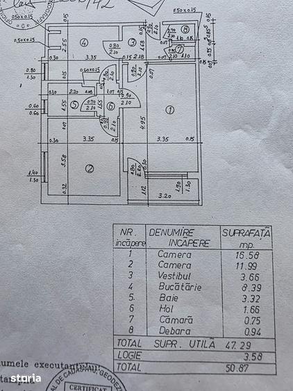 Apartament cu 2 camere în Drumul Taberei