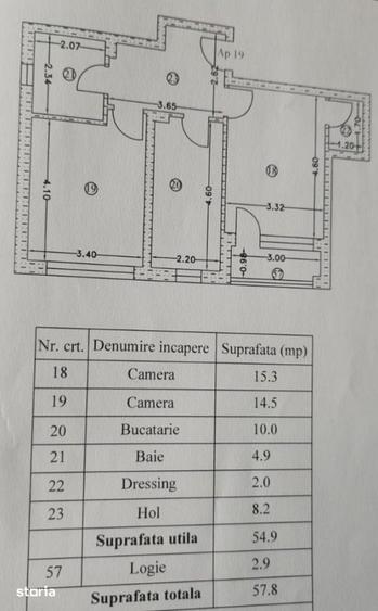 Apartament 2 camere Sos Giurgiului 218 - nemobilat - 1