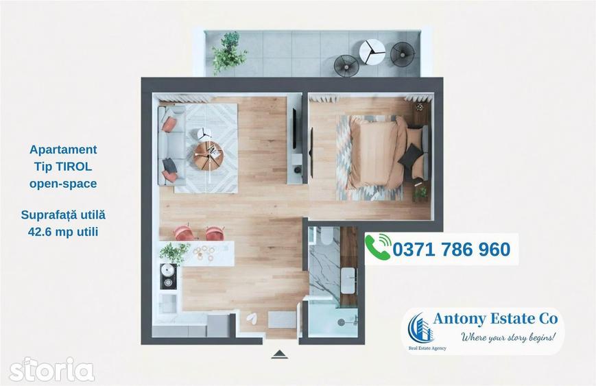 Apartament cu 2 camere decomandat în Calea Aradului