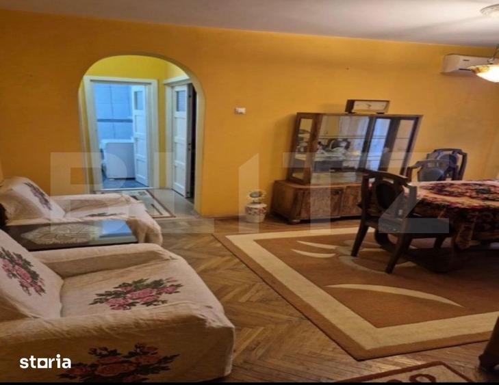 Apartament cu 3 camere semidecomandat în Ultracentral