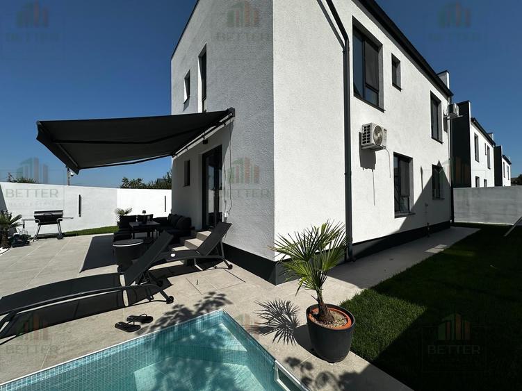Casa   P+1E - 5 camere - 3 bai  piscina încălzita si curte amenajata Berceni - 5