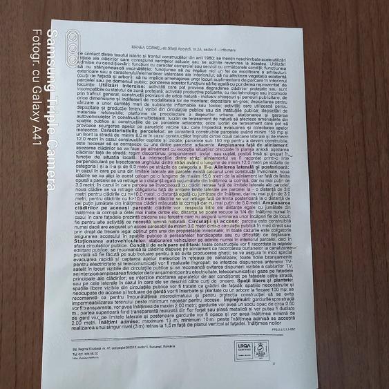 Teren de 755 mp, în Unirii