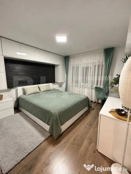 Apartament cu 3 camere decomandat, mobilat în Central