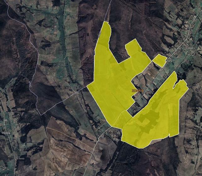 Teren agricol extravilan de 17620000 mp, în Hisiaș