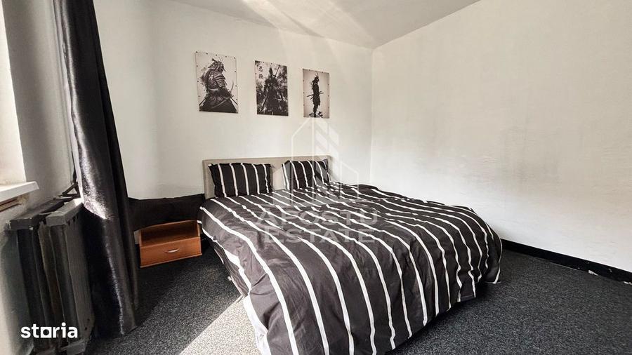 Apartament cu 2 camere, mobilat în Fabric