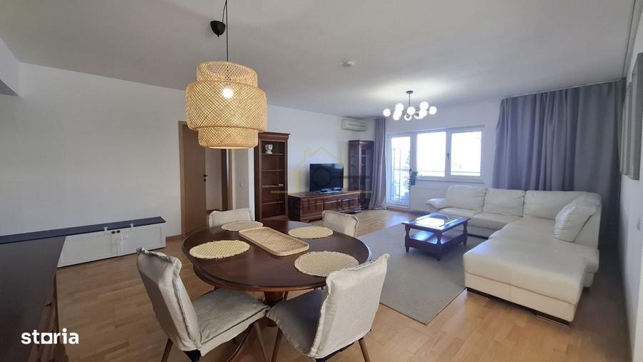 Apartament cu 3 camere, mobilat în Lacul Tei