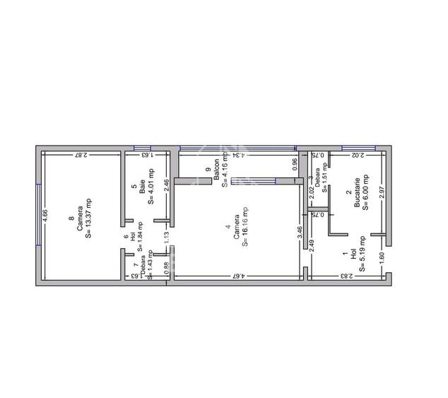 Apartament de vanzare cu 2 camere,renovat complet,zona Gheorghe Lazar