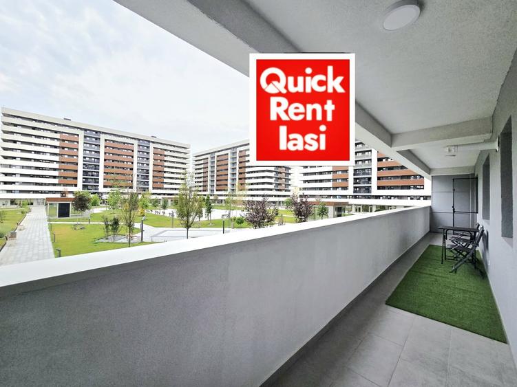 Lux Copou Garden Residence Apartament 3Camere Open Space De Inchiriat - 18