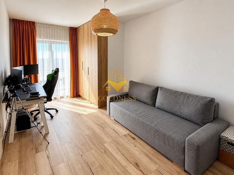 Apartament cu 3 camere semidecomandat, mobilat în Bună Ziua