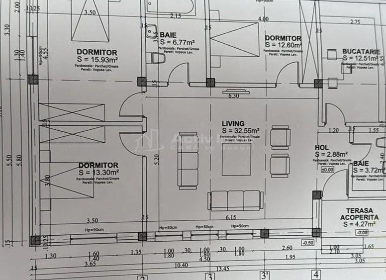 Casă cu 4 camere cu Teren 350 Mp în Central
