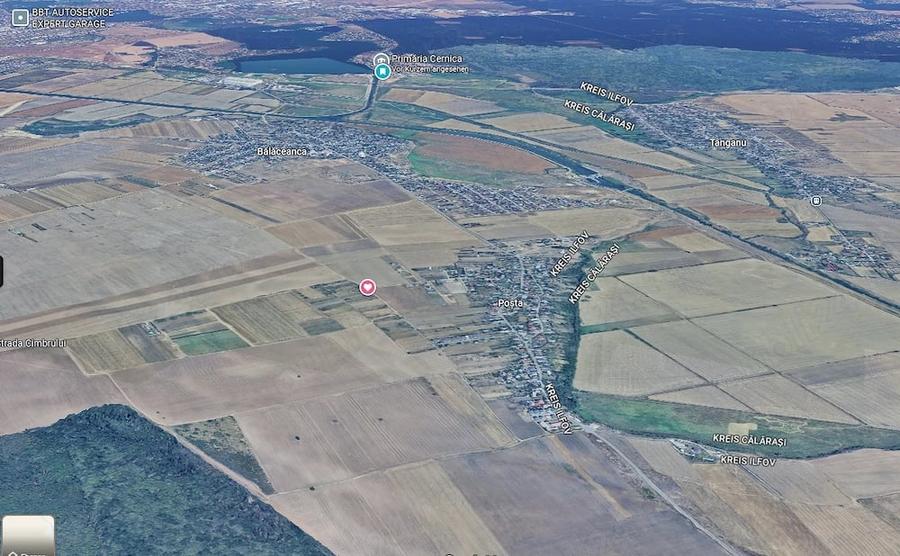 Teren de 1470 mp, în Poșta