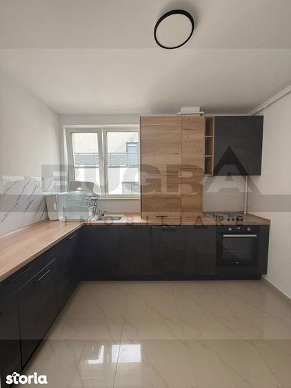Apartament cu 2 camere decomandat, mobilat în Borhanci
