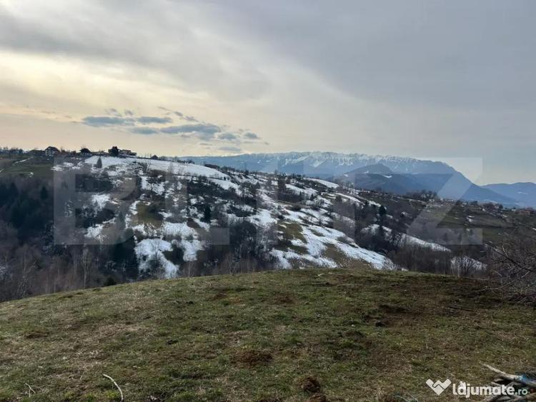 Teren de 7000 mp, în Bran