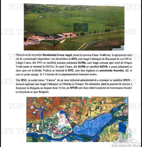 Teren de 125000 mp, în Cuza Vodă
