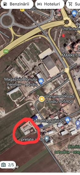 Spațiu industrial, de 1,000 mp, în Ovidiu