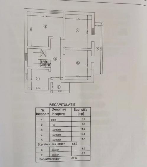 Casă individuală cu 4 camere cu Teren 447 Mp în Popas Păcurari