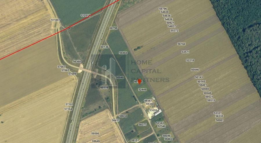 Teren agricol extravilan de 1000 mp, în Moara Vlăsiei