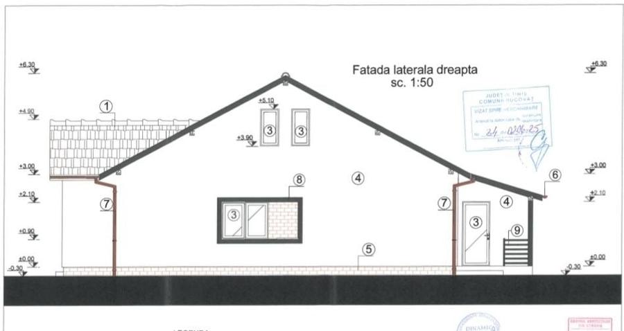 Casă cu 3 camere în Moșnița Nouă