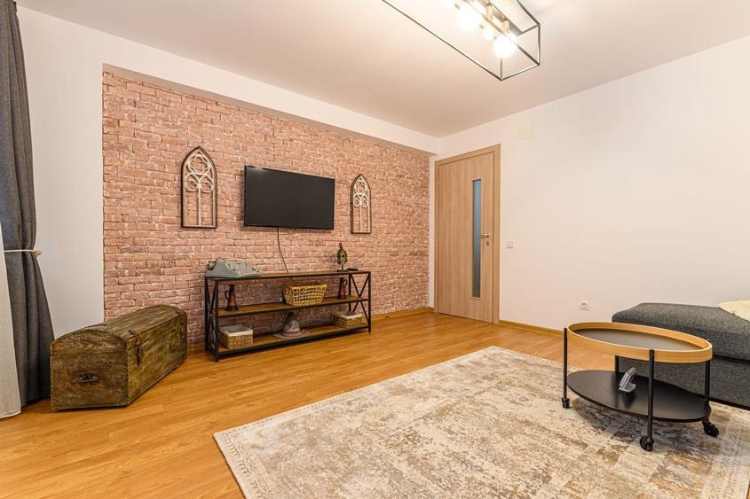 Cartier URBAN, lângă Mall Coresi, apartament 2 camere, mobilat, 550 eu - 6