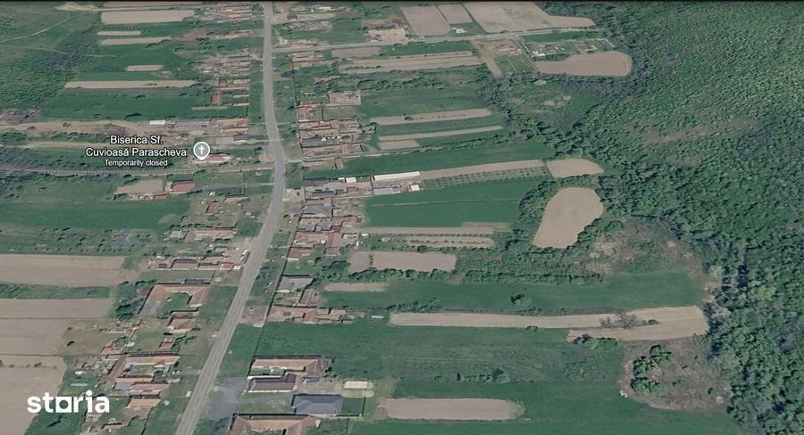 Teren de 3024 mp, în Ususău