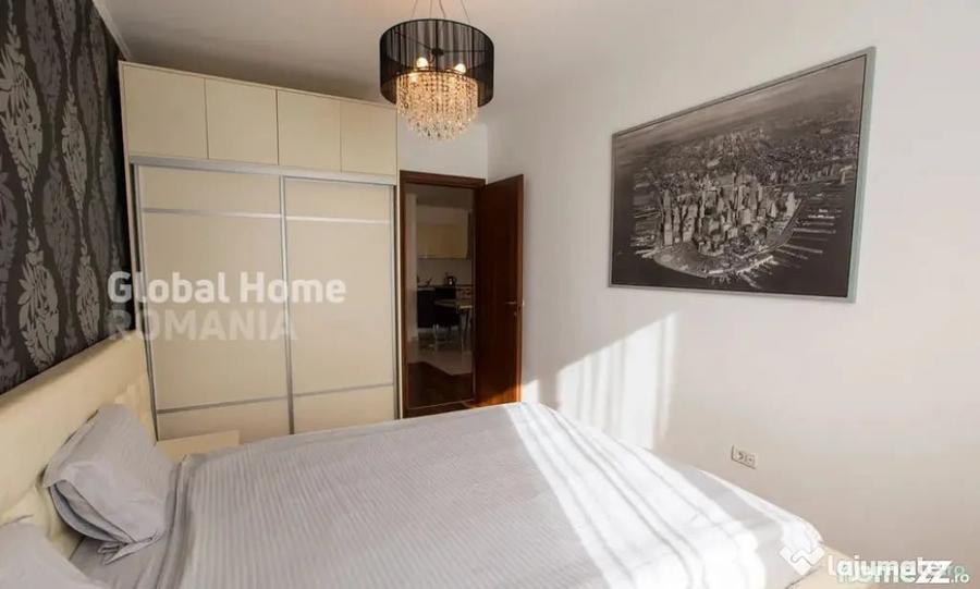 Apartament cu 2 camere semidecomandat în Băneasa