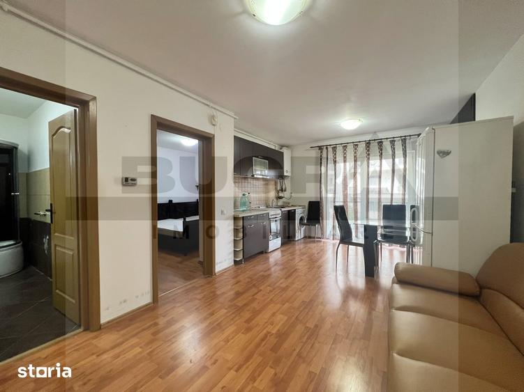 Apartament cu 2 camere semidecomandat în Chinteni