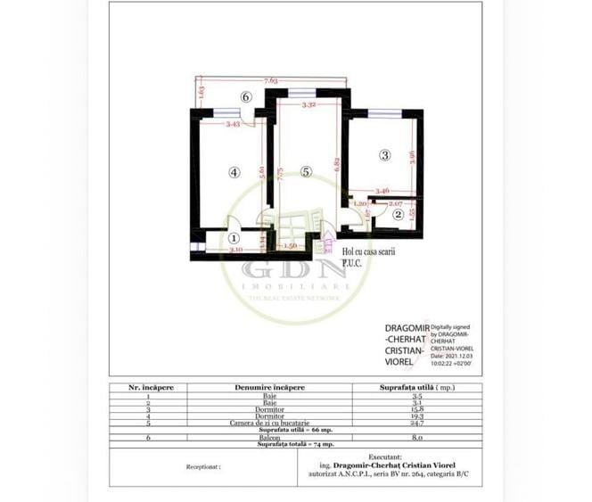 Apartament cu 3 camere în Predeal