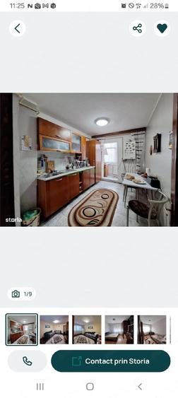 Apartament cu 3 camere decomandat în Mioriței