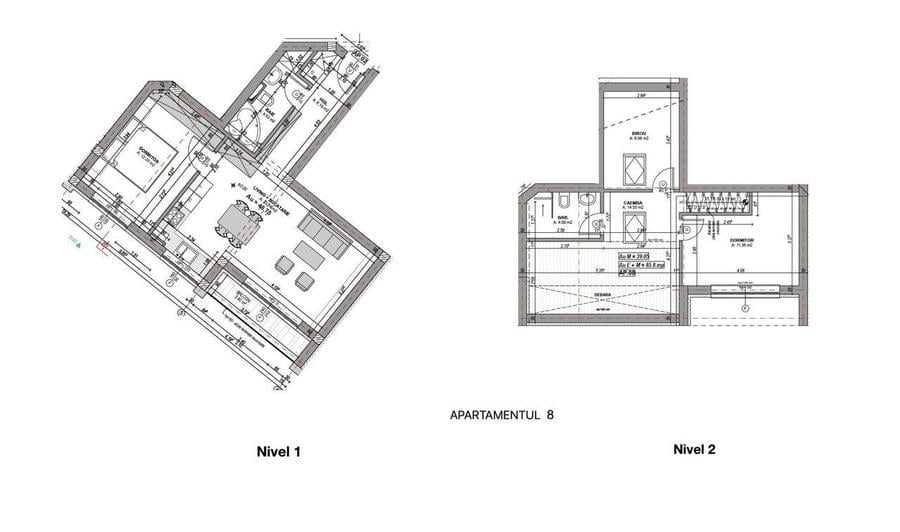 Apartament cu 4 camere în Cristian