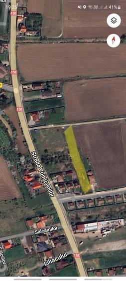 Teren de 2410 mp, în Voiniceni